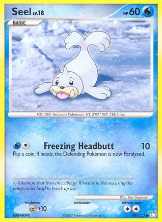 Seel (97/123) - Mysterious Treasures  - Common
