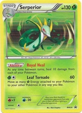 Serperior BW20/101 - BW Black Star Promos Holofoil