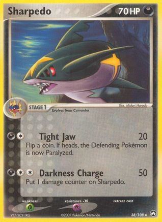 Sharpedo 38/108 - Power Keepers