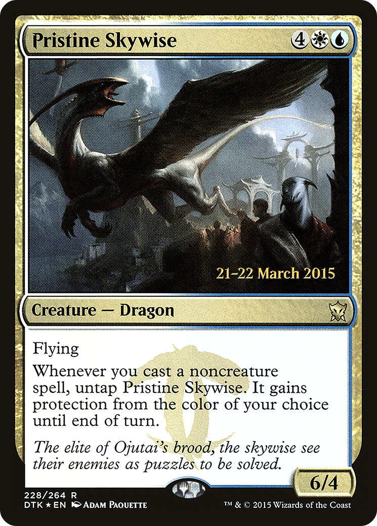 Pristine Skywise (PRE-228S) - Dragons of Tarkir Promos (Prerelease) Foil