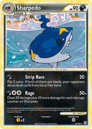 Sharpedo 30/102 - HSTriumphant