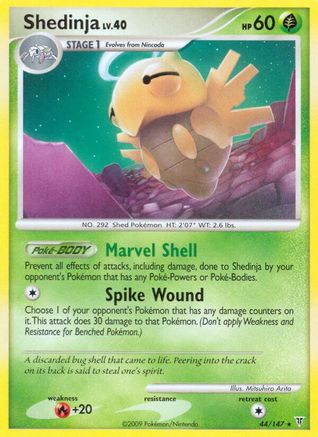 Shedinja 44/147 - Supreme Victors Reverse Holofoil