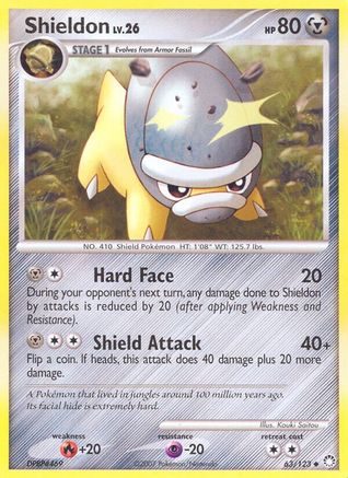 Shieldon 63/123 - Mysterious Treasures Reverse Holofoil