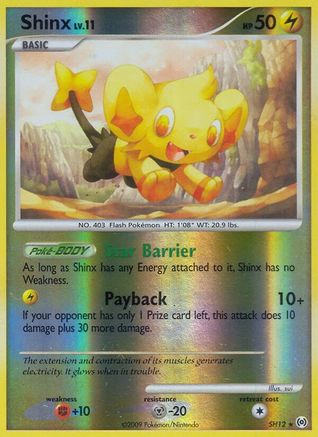 Shinx SH12/99 - Arceus Holofoil