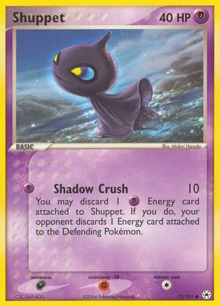 Shuppet 72/101 - Hidden Legends Reverse Holofoil