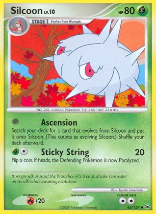 Silcoon 063 - Platinum Reverse Holofoil - Uncommon