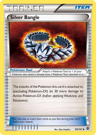 Silver Bangle (88/101) - Plasma Blast Reverse Holofoil - Uncommon