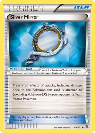 Silver Mirror (89/101) - Plasma Blast  - Uncommon