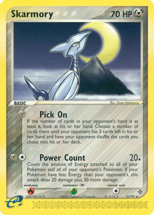Skarmory 021/97 - Dragon Normal - Rare