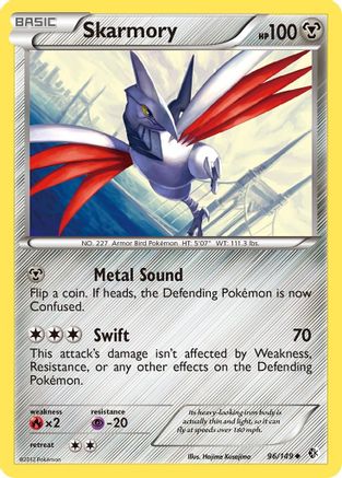 Skarmory (96)  - Boundaries Crossed Normal