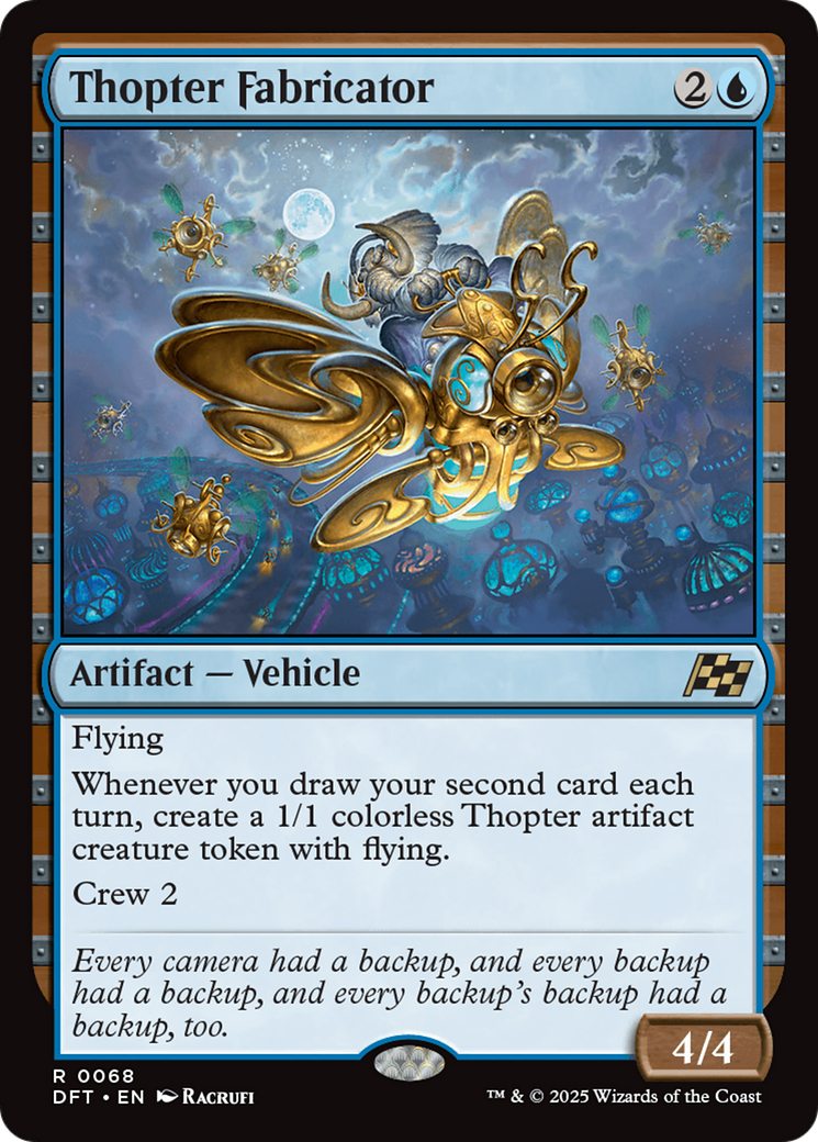 Thopter Fabricator  (DFT-068) - Aetherdrift
