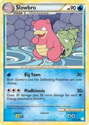 Slowbro 52/123 - HeartGold & SoulSilver