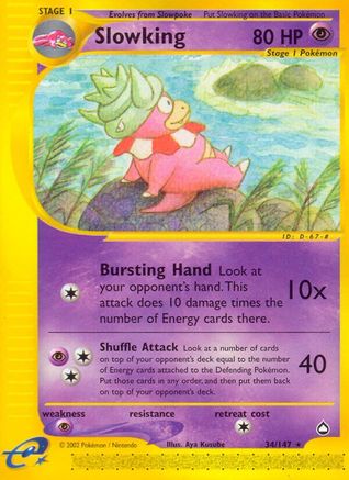 Slowking 34/147 - Aquapolis