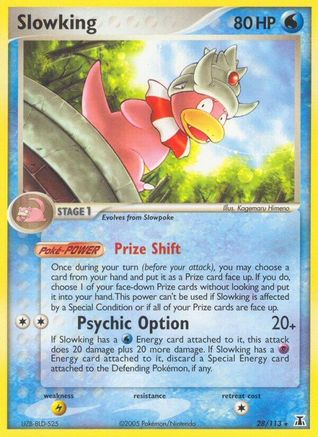 Slowking 28/113 - Delta Species Reverse Holofoil