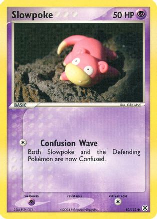 Slowpoke 80/112 - FireRed & LeafGreen Reverse Holofoil