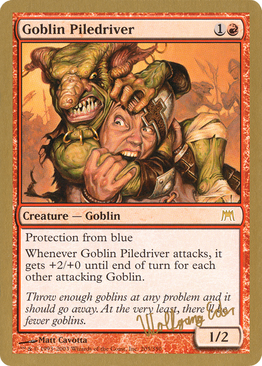 Goblin Piledriver (WC03-WE205) - World Championship Decks 2003