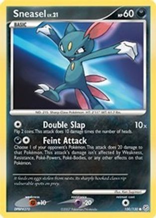 Sneasel 100/130 - Diamond & Pearl Reverse Holofoil