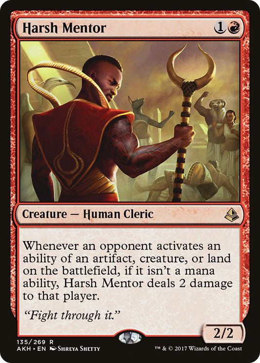 Harsh Mentor (AKH-135) - Amonkhet Foil