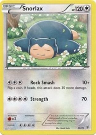 Snorlax 26/39 - Kalos Starter Set