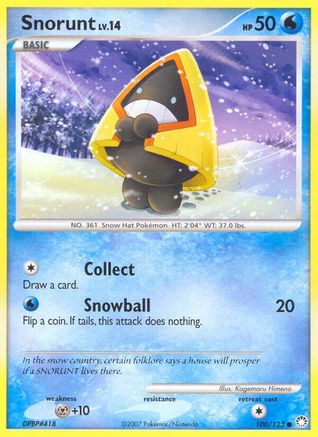 Snorunt 100/123 - Mysterious Treasures