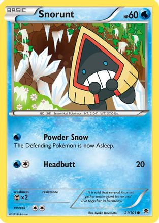 Snorunt 21/101 - Plasma Blast