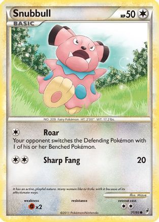 Snubbull 71/95 - Call of Legends Reverse Holofoil