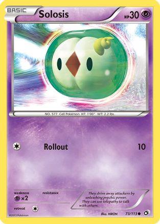 Solosis 73/113 - Legendary Treasures Reverse Holofoil