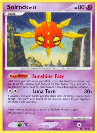 Solrock 45/147 - Supreme Victors Reverse Holofoil