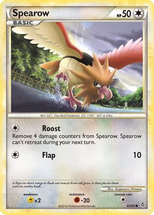 Spearow 62/95 - HSUnleashed Reverse Holofoil