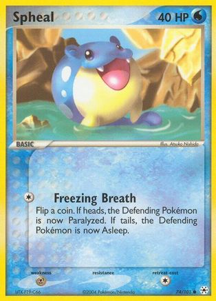 Spheal 74/101 - Hidden Legends Reverse Holofoil