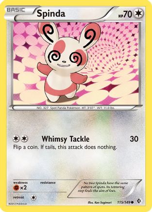 Spinda - 115/149 - Boundaries Crossed Normal