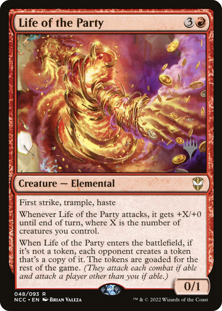Life of the Party (PPSNC-048) - New Capenna Commander Promos Foil (Promo Pack)