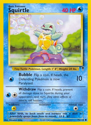 Squirtle 95/110 - Legendary Collection Reverse Holofoil