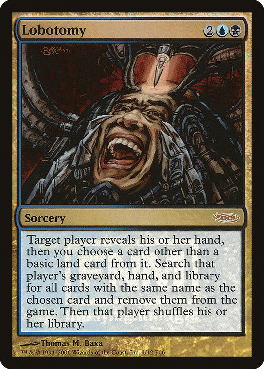 Lobotomy (F06-004) - Friday Night Magic 2006 Foil