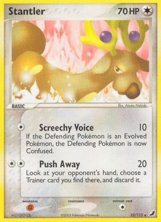 Stantler - 032/115 - Unseen Forces Reverse Holofoil