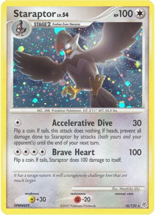 Staraptor 16/130 - Diamond & Pearl Holofoil