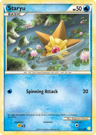 Staryu 84/123 - HeartGold & SoulSilver