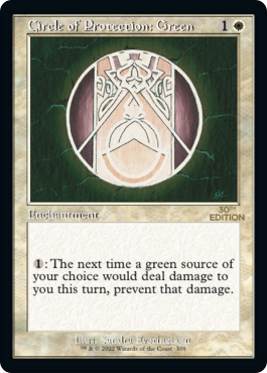 Circle of Protection: Green (30A-309) - 30th Anniversary Edition