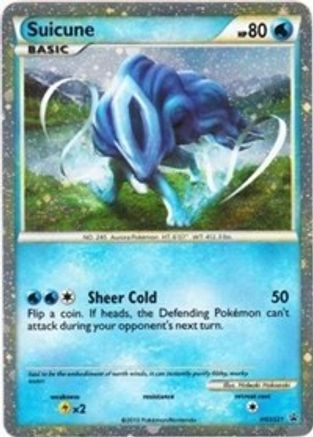 Suicune HGSS21/25 - HGSS Black Star Promos Holofoil