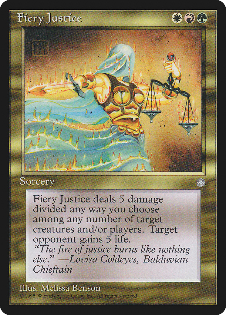 Fiery Justice (ICE-288) - Ice Age