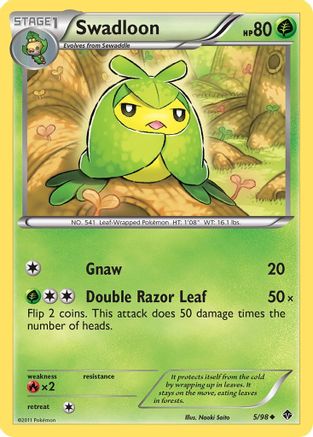 Swadloon 5/98 - Emerging Powers Reverse Holofoil