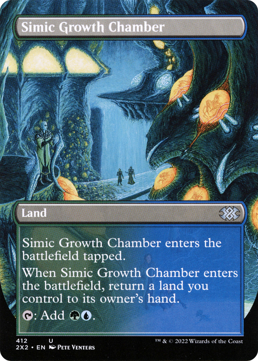 Simic Growth Chamber (2X2-412) - Double Masters 2022 (Borderless) Foil