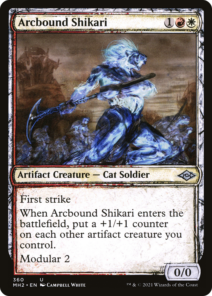 Arcbound Shikari (MH2-360) - Modern Horizons 2: (Showcase) Foil