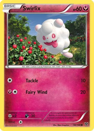 Swirlix 94/146 - XY Reverse Holofoil