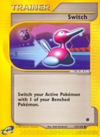 Switch 157/165 - Expedition Base Set Reverse Holofoil