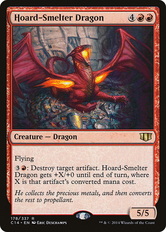 Hoard-Smelter Dragon (C14-178) - Commander 2014