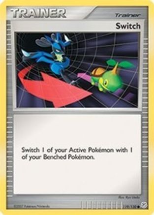 Switch - 119/130 - Diamond and Pearl Reverse Holofoil