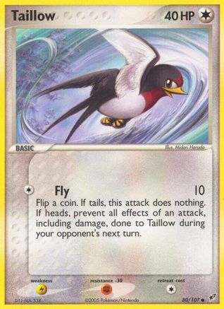 Taillow 080/107 - Deoxys Normal - Common