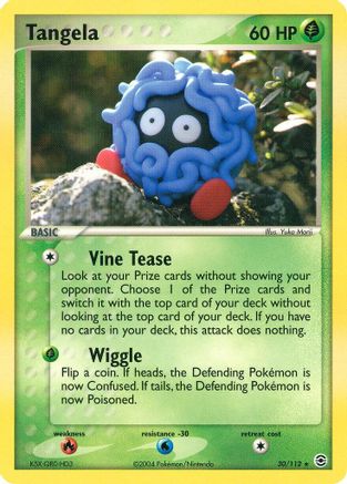 Tangela 30/112 - FireRed & LeafGreen Reverse Holofoil