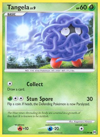 Tangela 77/99 - Arceus Reverse Holofoil